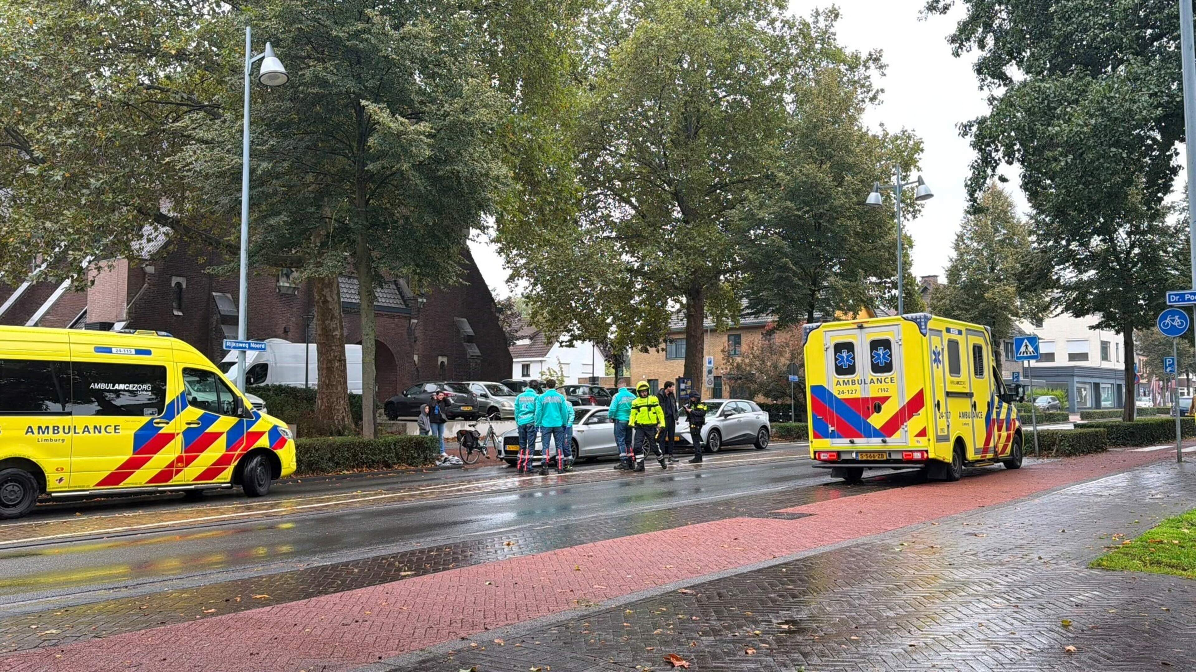 Fietser gewond bij aanrijding in Geleen