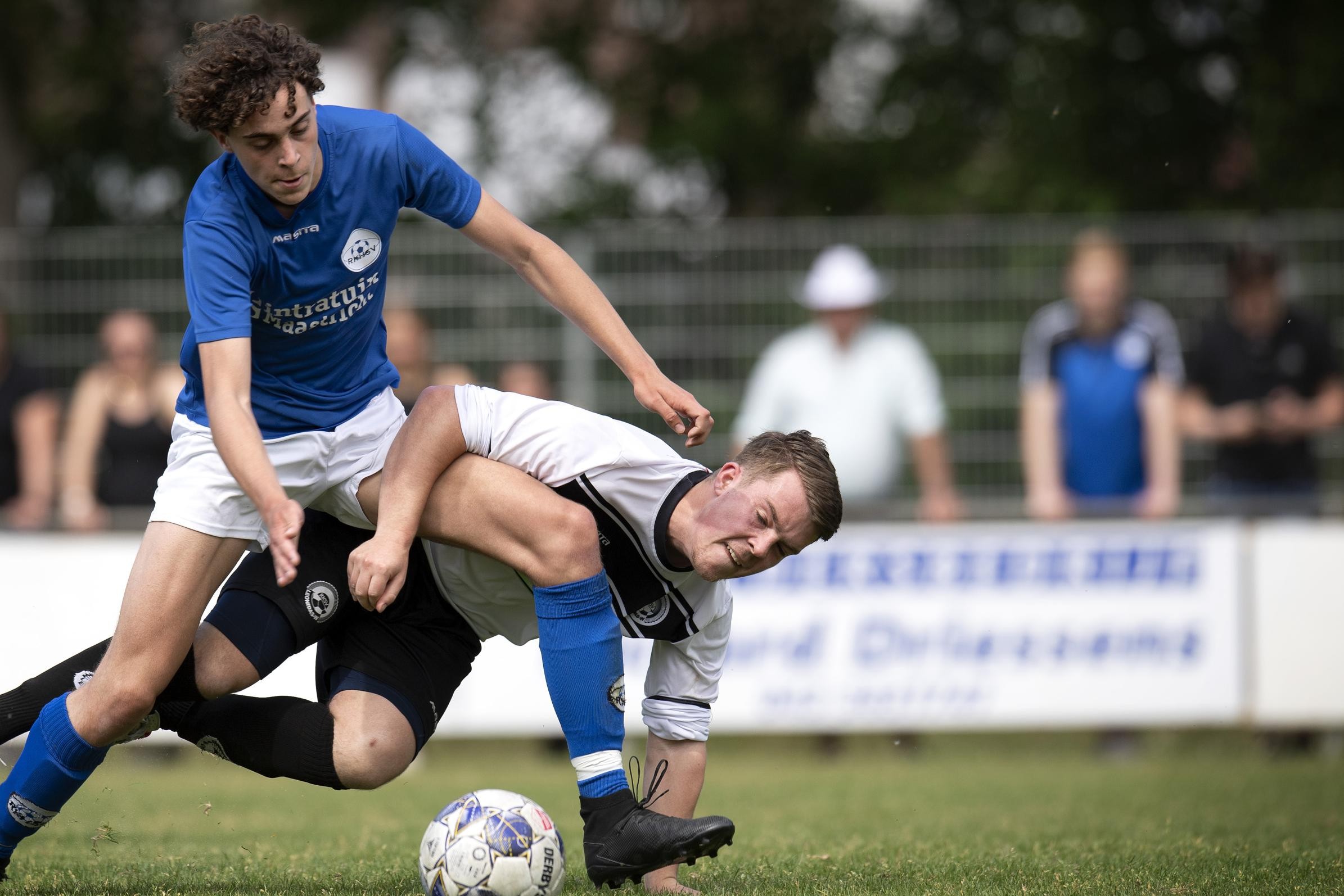 RKHSV deelt in slotseconden dreun uit tegen Leonidas
