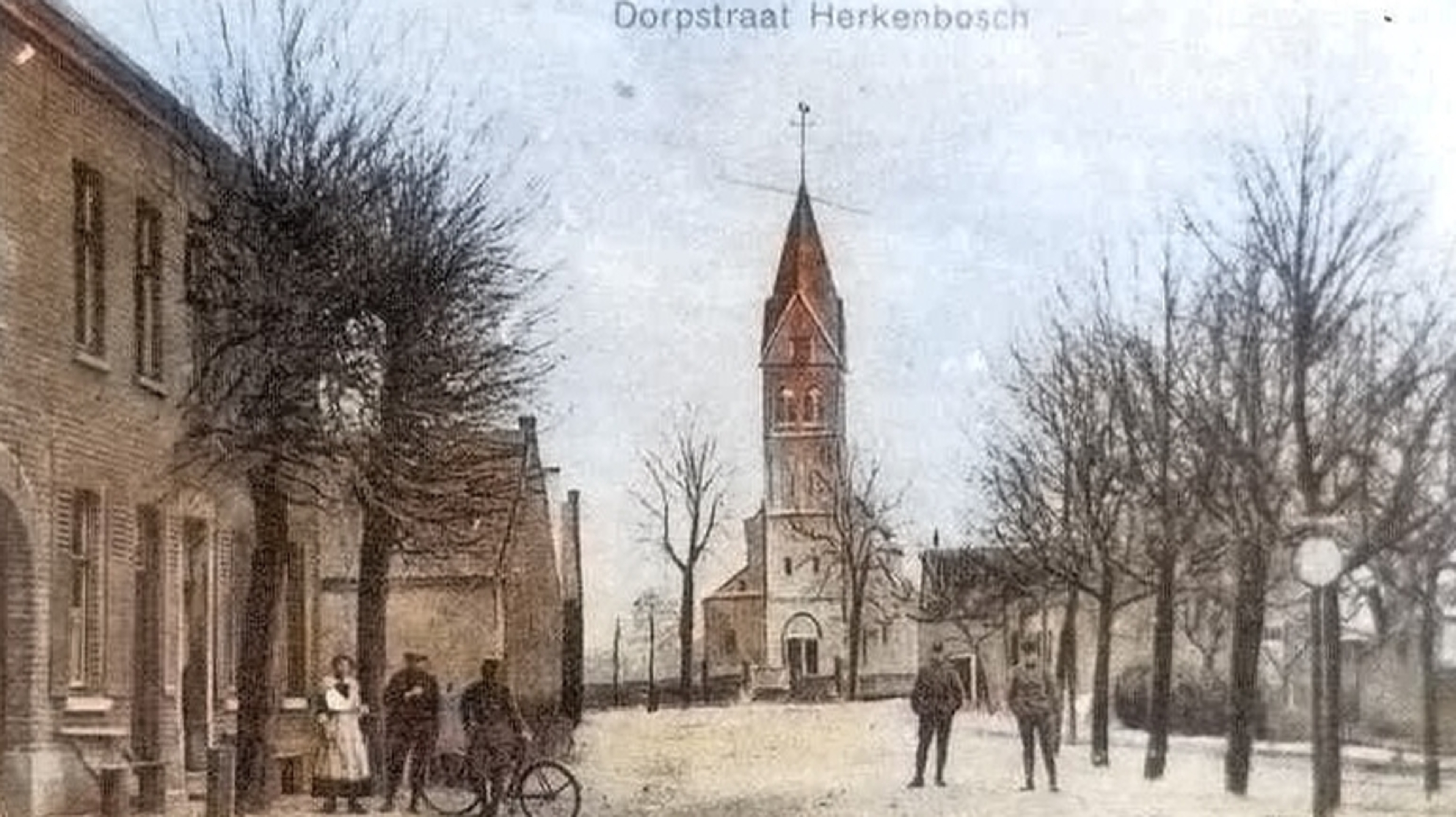 Metamorfose Hoofdstraat in Herkenbosch: enkel het priesterkoor doorstond alle stormen