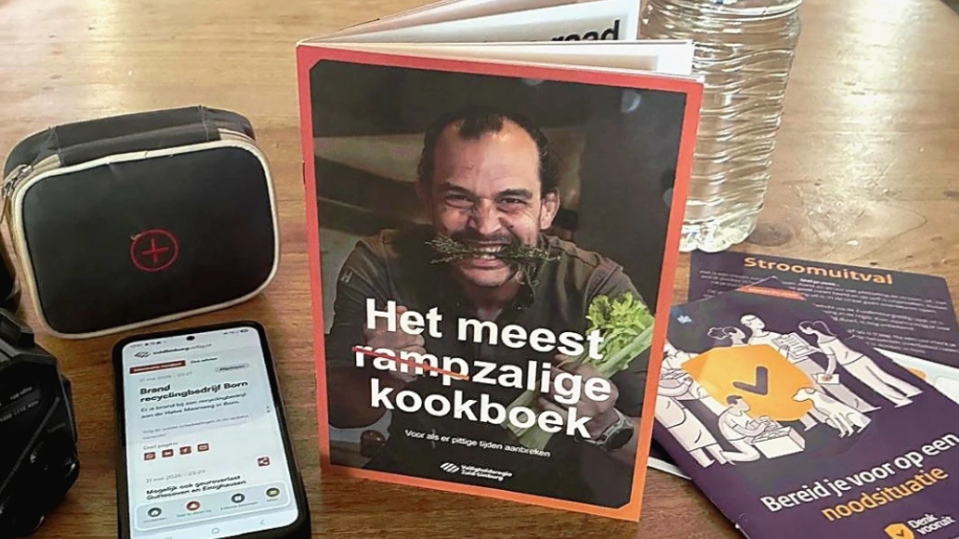 Nieuw kookboek helpt inwoners voorbereiden op noodsituaties