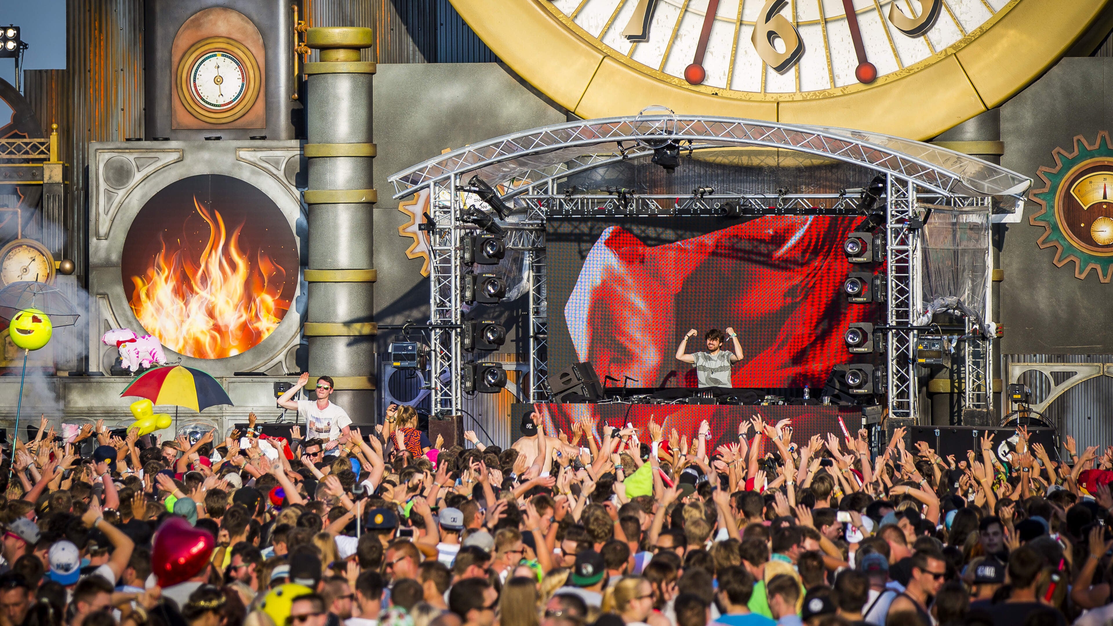 Bergen laat afhandelen klachten overlast festival Parookaville over aan de Duitsers