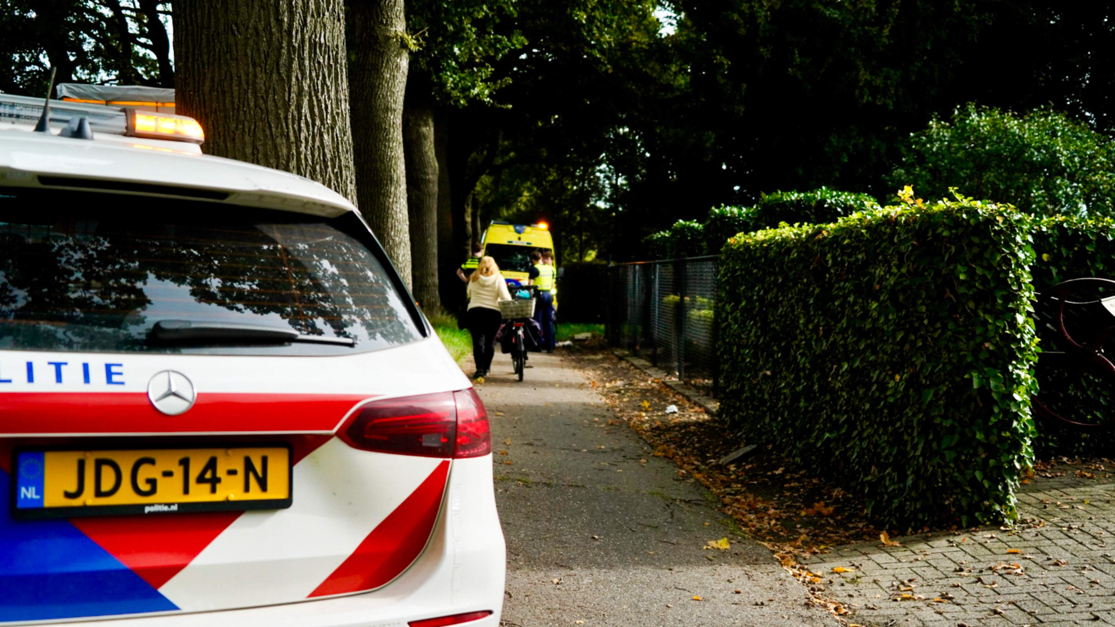 Fietser gewond bij ongeval bij Nieuw-Bergen
