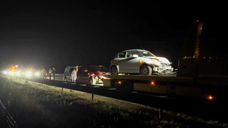 Ravage en file op A73 door ongeluk bij Smakt
