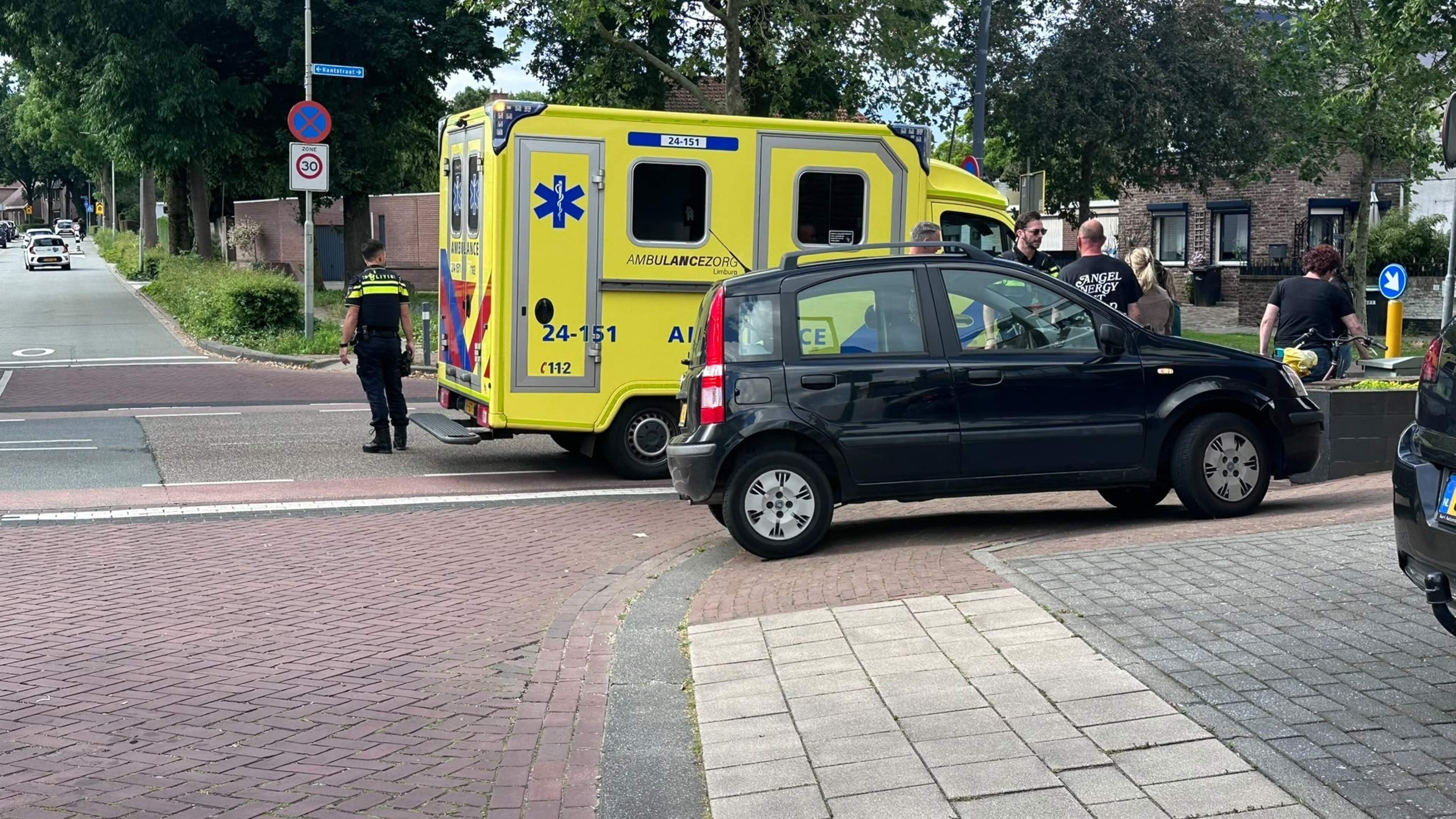 Fietser gewond bij ongeval in Landgraaf