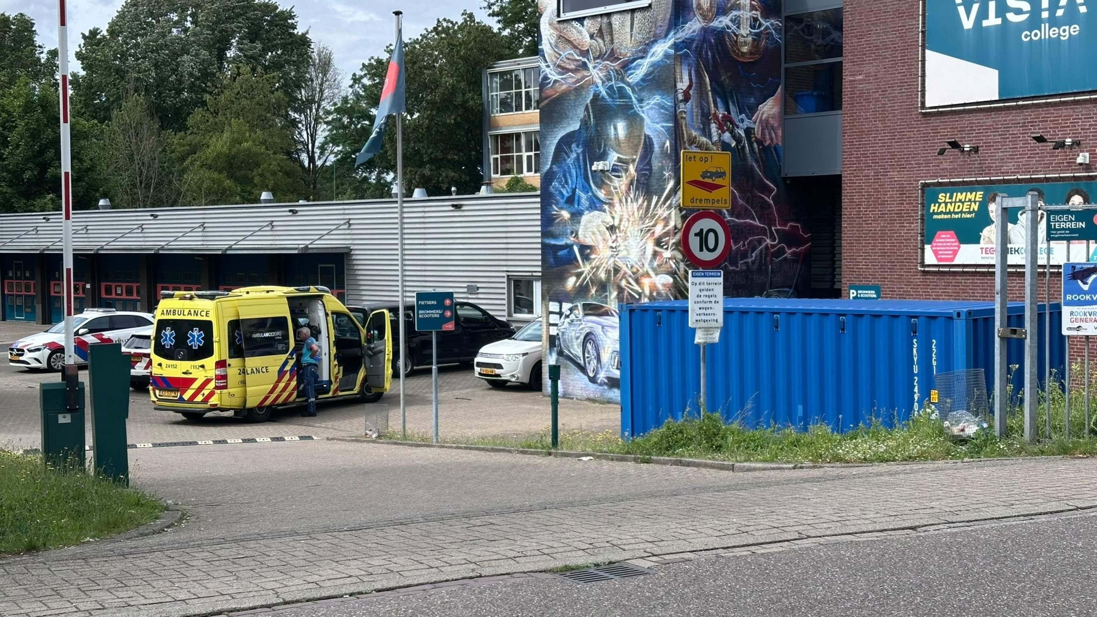 Gewonde bij steekpartij in Heerlen, twee verdachten op de vlucht