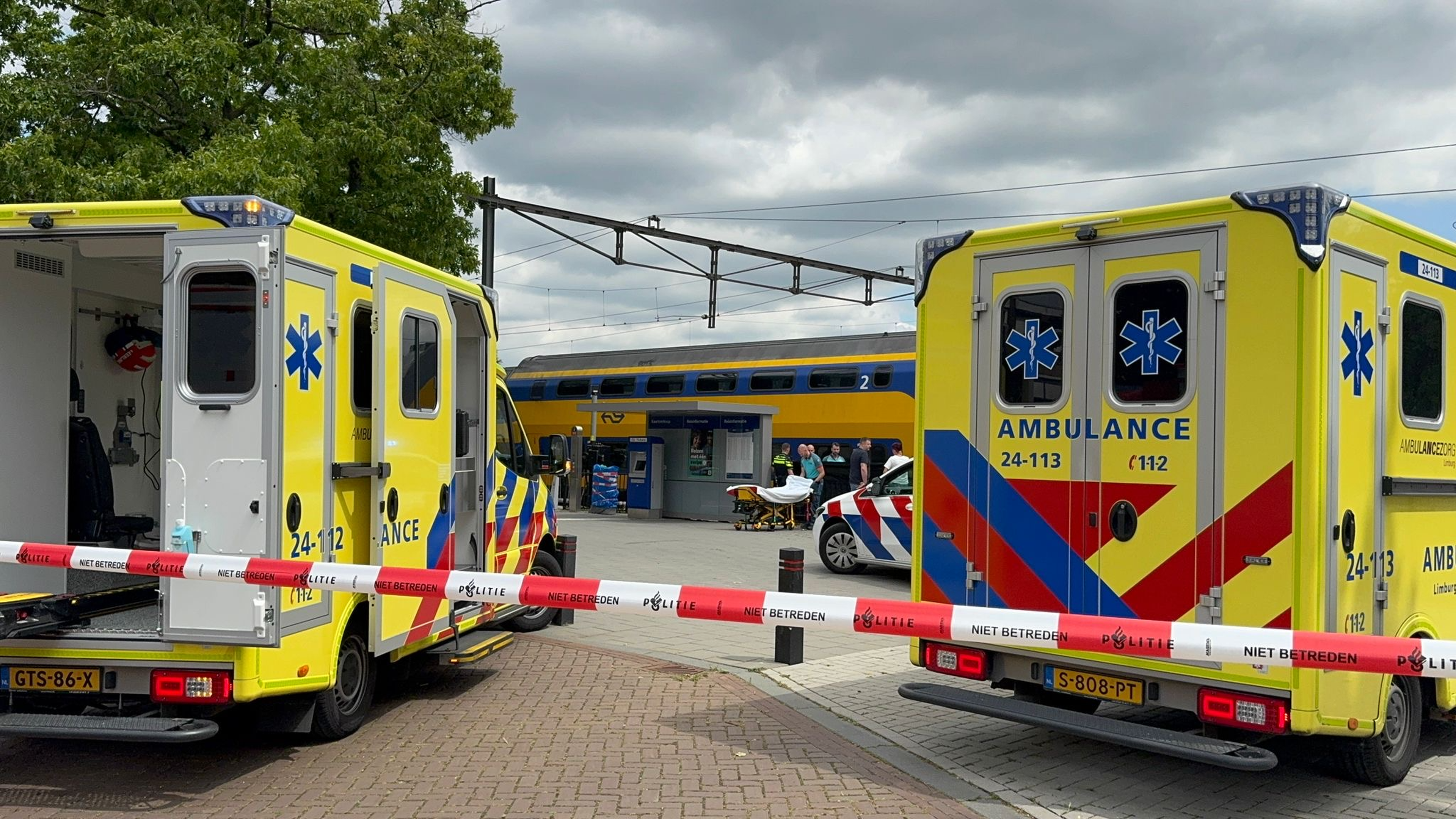 Geen treinen tussen Sittard en Heerlen vanwege aanrijding met persoon in Geleen