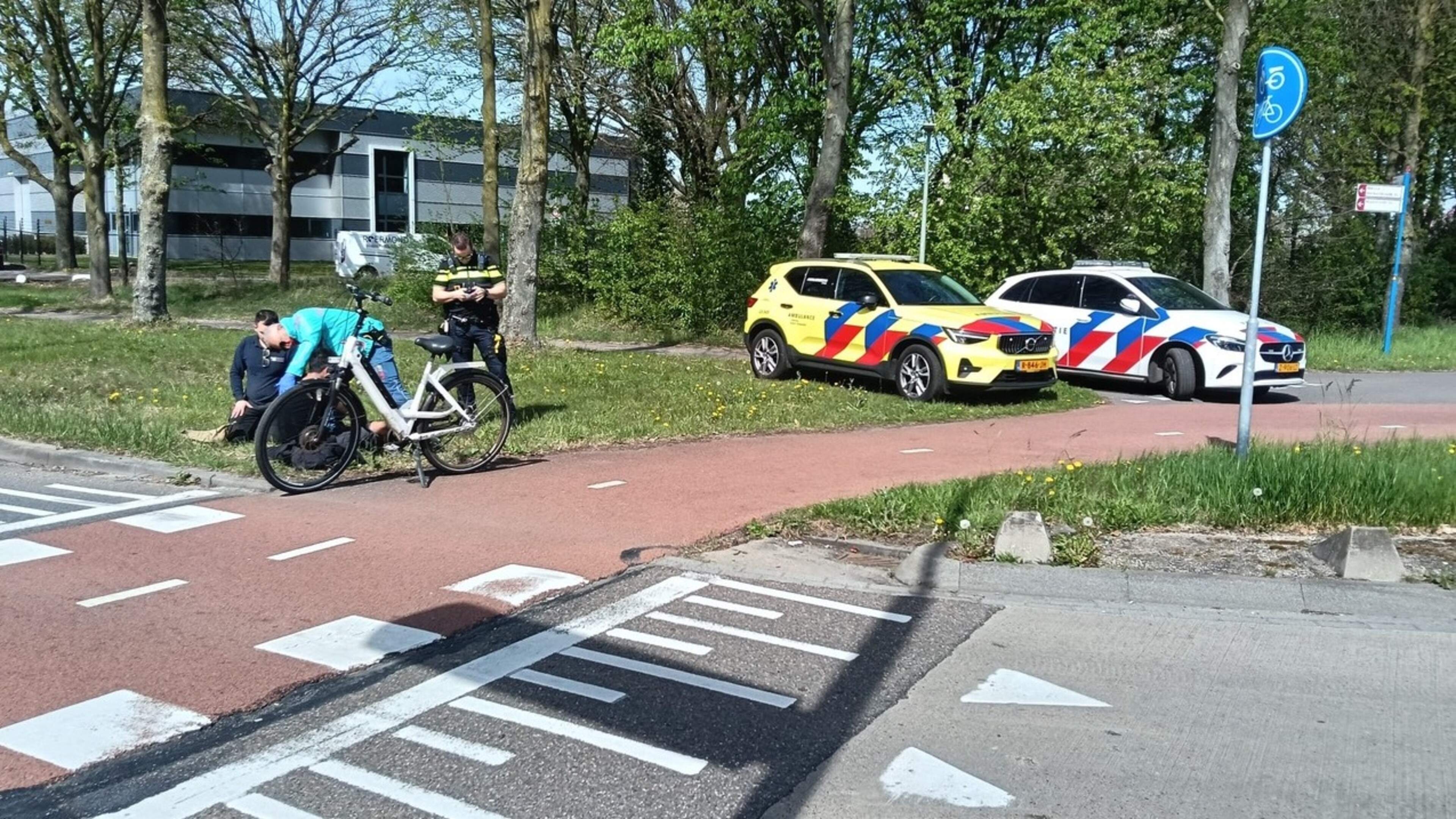 Fietser gewond bij aanrijding in Roermond.