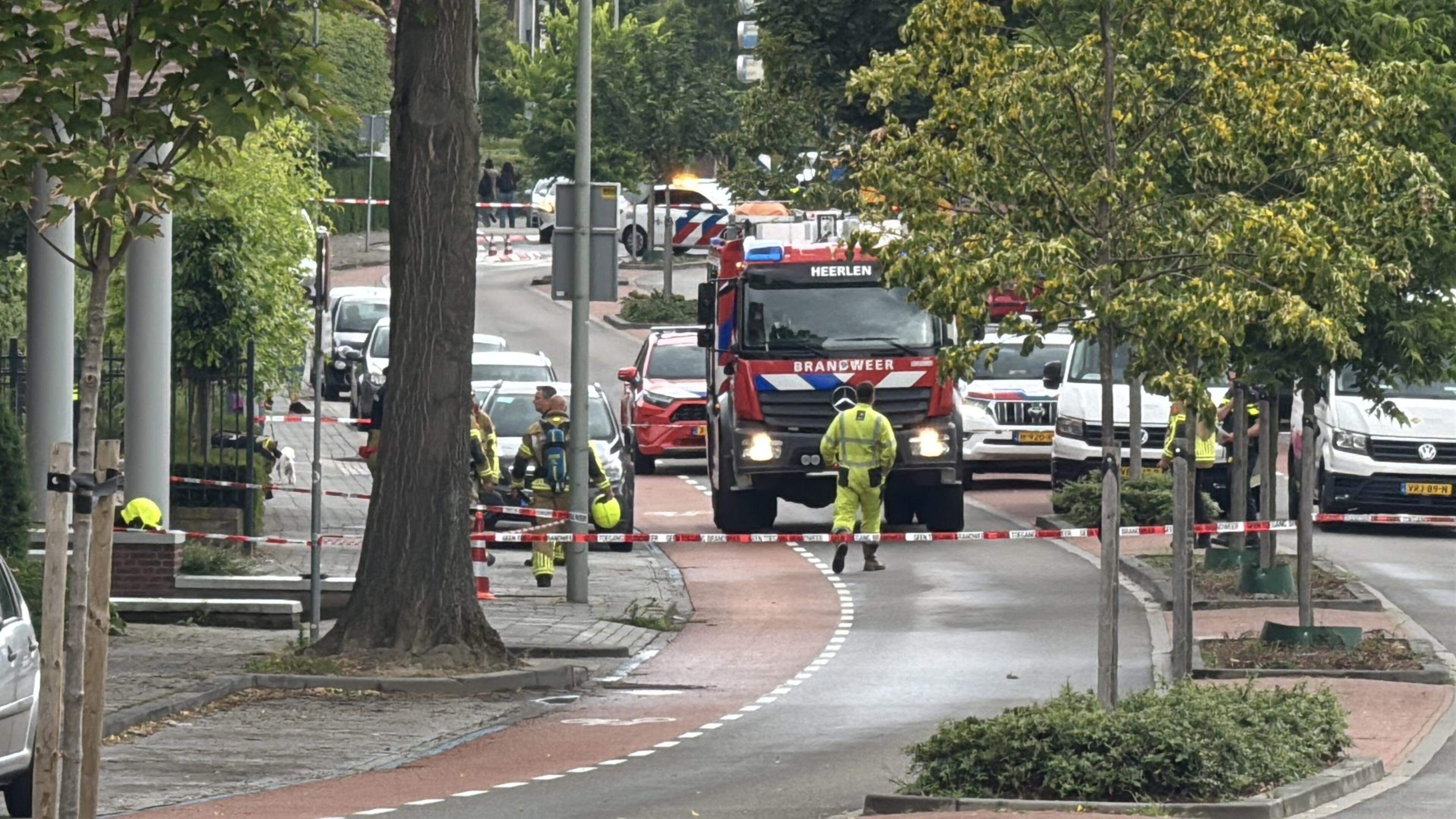 Gaslek in parkeergarage Heerlen, Grotius College tijdelijk ontruimd