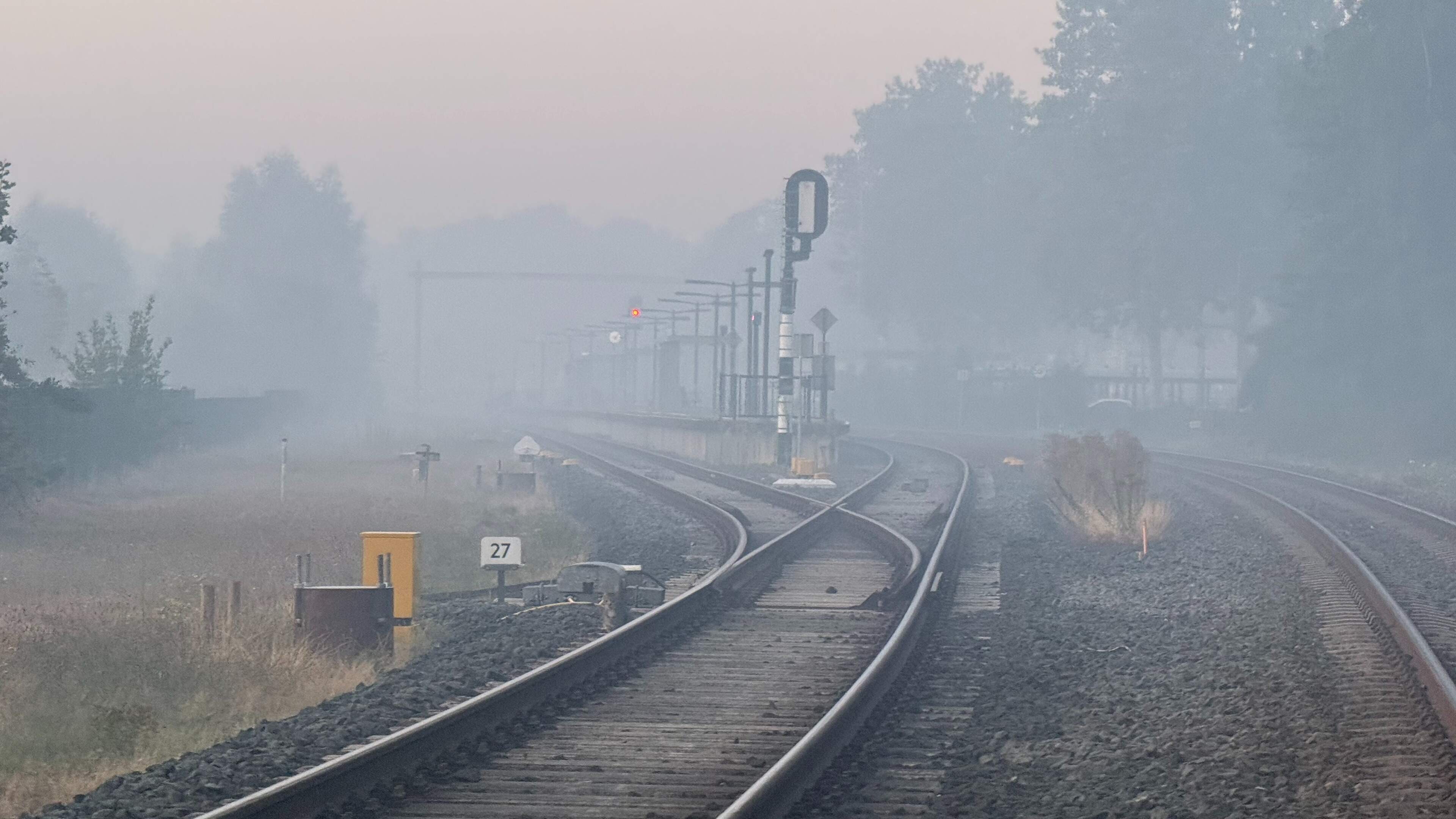 Rook- en geuroverlast in en rond Venray door nasmeulen natuurbrand