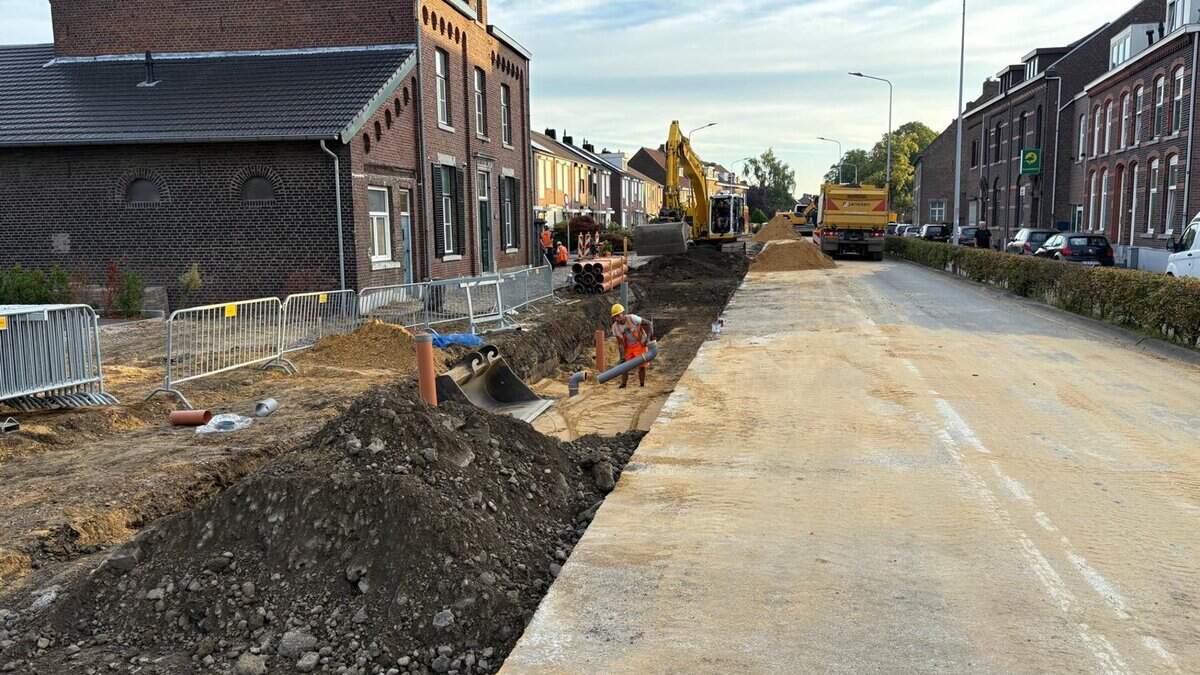 Wegenbouwers stuiten bij graafwerk in Maastricht op eeuwenoude Via Belgica